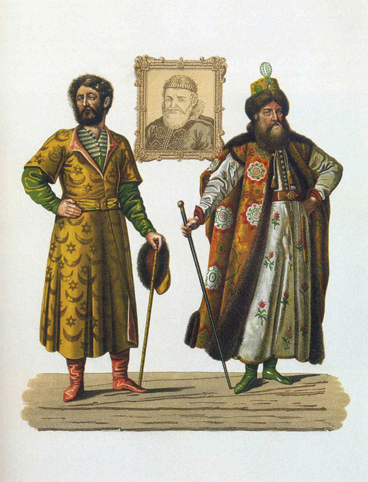 Русские бояре 16-го века.